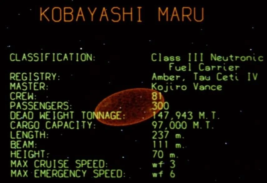 Looking at the Kobayashi Maru simulation from a completely different perspective